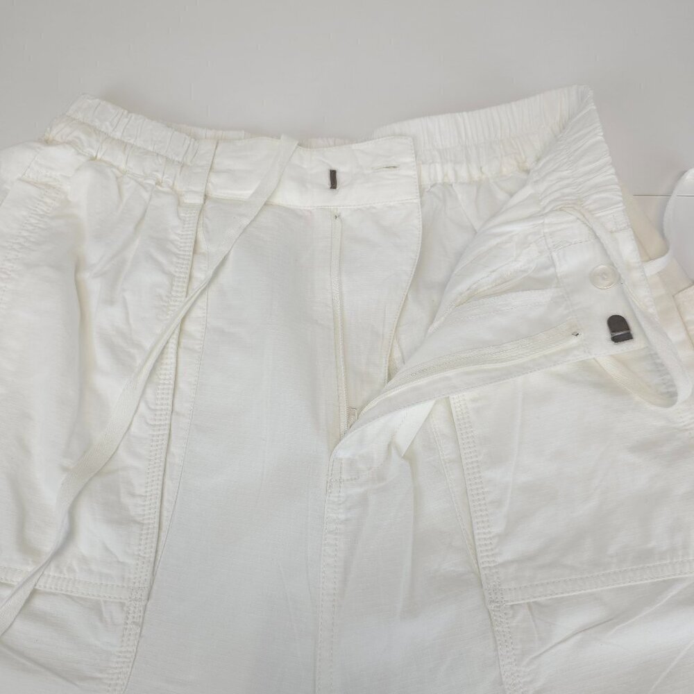 Free People Marbella Crop Harem Pants Optic White Small - Picture 6 of 11